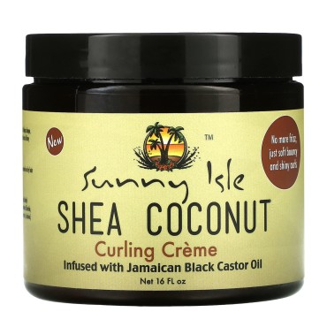 Sunny Isle Jamaican Black Castor Oil Shea Coconut Curling Cream 16OZ
