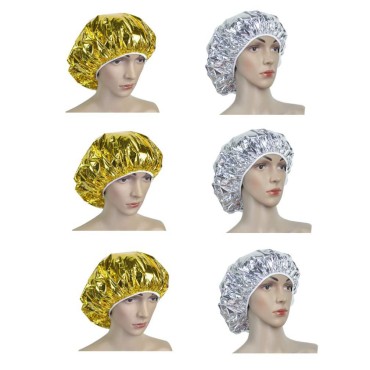 Beaupretty 6Pcs Hair Care Cap Treatment Spa Cap De...