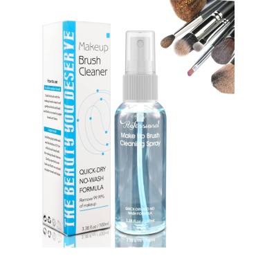 Felico Makeup Brush Cleaner, No-washing Quick Dryi...