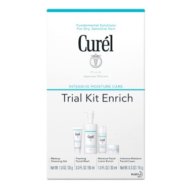 Curel Japanese Skin Care Travel Size Toiletries, f...