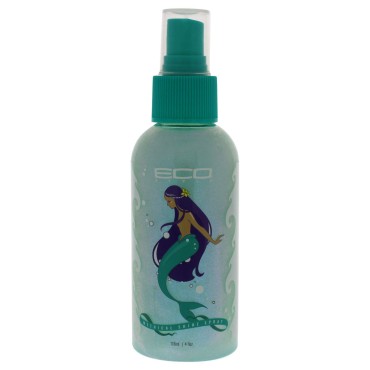 Eco Style ECOCO Eco Mythical Shine Hairspray-For Tempting Tresses With Beachy Waves-Argan Oil And Cupuacu Butter Oil Delivers Moisture To Hydrate Locks-Keeps Hair Healthy And Shiny-Siren Shimmer-4 Oz