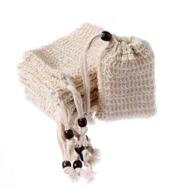 WOIWO 5PC Stylish Nice Natural Cotton And Linen Sh...