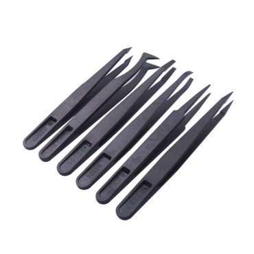 6PCS - YURROAD Plastic Tweezers Quilling Scrapbook...