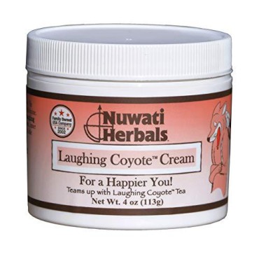 Nuwati Herbals Laughing Coyote - A Happier You Body Cream, 4 Ounces