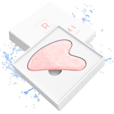 Gua Sha | Rose Quartz Gua Sha Stone | Guasha Tool ...