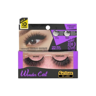 3D LASHES WONDER CAT FEBRUARY