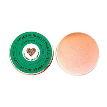 Love the Planet Vegan Transclucent Perfecting Powder in Refillable Tin