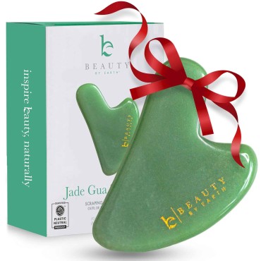 Beauty by Earth Jade Gua Sha - Face Sculpting Tool...