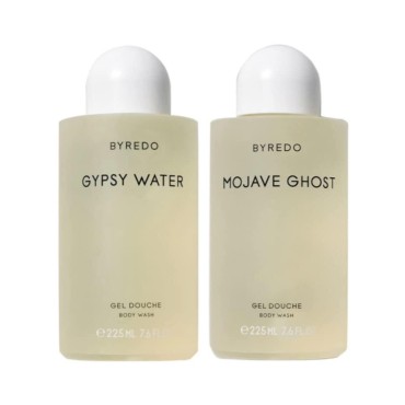 Byredo Gypsy Water, Mojave Ghost Body Wash (2-Pack, 7.6oz) Bundle (2 Items)