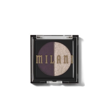 Milani Eyeshadow Duo - Highly Pigmented EyeShadow Makeup Palette, Includes Matte Eyeshadow and Shimmer Eyeshadow Makeup