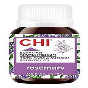 CHI Egyptian Aromatherapy 100% Pure & Natural Rosemary Essential Oil. Massage Therapy. Bath Oils. Hair, Skin and Nails 5oz, 5 Fl Oz