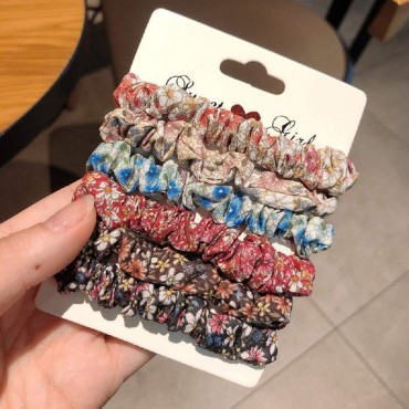 Shuiniba Silk Hair Scrunchies, Small Silk Scrunchy...