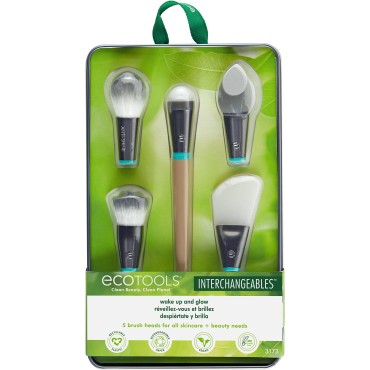 EcoTools Wake Up + Glow Interchangeables Makeup Br...