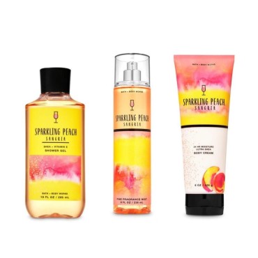 Bath and Body Works - Sparkling Peach Sangria - 3 ...