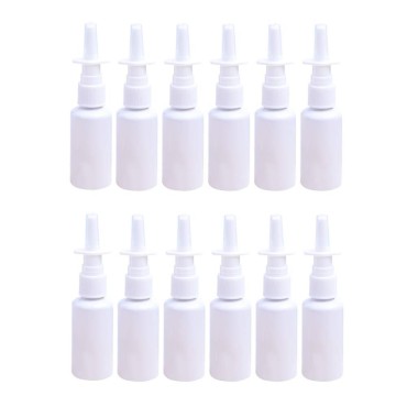 12 Pieces 15 ml Empty Plastic Nasal Spray Bottles ...