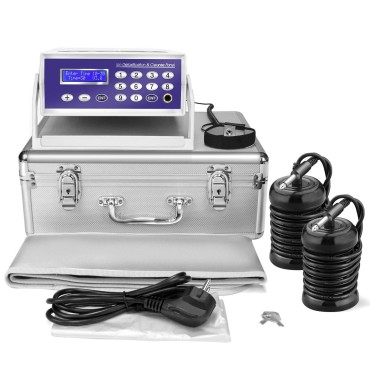 Lecaung Ionic Foot Bath Detox Machine, Professional Ion Cleanse Ionic Detox Foot Bath Spa Machine with LED Display, Far Infrared Belt
