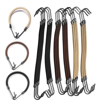 18pcs Bungee Hair Ties Bungee Elastic Hair Bands H...