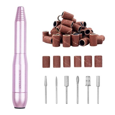 Electric Nail Drill Machine Professional 25000RPM Portable Manicure Pedicure Polishing Shape Tools Efile Nail File Drill Kit for Acrylic, Removing Acrylic Gel Nails.