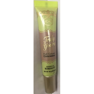 JOAH Truly Yours Full Cover Concealer - JFCC135 Nude Beige 0.53 oz (Pack of 2) Plus a free MUA Lip Balm