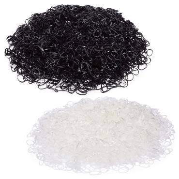 Mini Elastic Hair Ties for Women, Teens, and Girls...