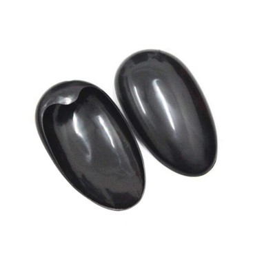 10 Pairs Black Plasstic Hair Dyeing Ear Cover Prof...