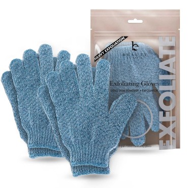 Exfoliating Glove (4 Pcs, 2 Pairs) - Heavy Exfolia...