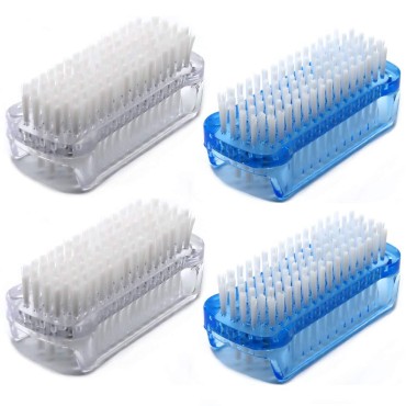 Nail Brush Two Sided Hand Fingernail Scrub Brushes...