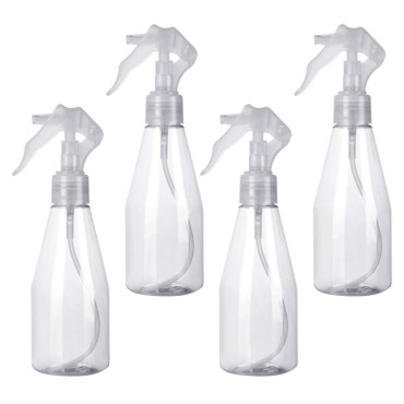 Weiye Premium Empty Plastic Spray Bottles, Spray Bottles for home, 6.7oz, Bottles only