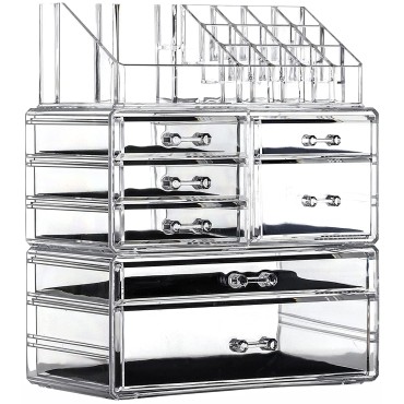 Cq acrylic Makeup Organizer Skin Care Large Clear ...