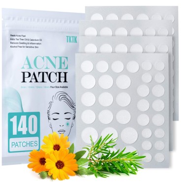 Acne Patch Pimple Patch, 4 Sizes Acne Absorbing Co...