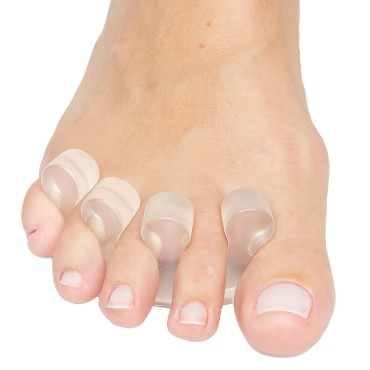 ZenToes Gel Toe Separators for Pedicure, Nail Poli...