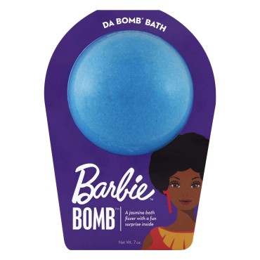DA BOMB Barbie Vintage Blue Bath Bomb, 7oz