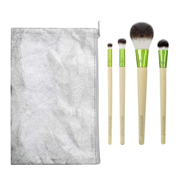 EcoTools Vibes Kit Makeup Brush Gift Set with Trav...