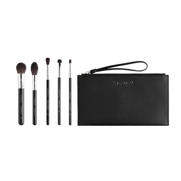 Sigma Beauty Signature Brush Set, 5 Brushes 1 Make...