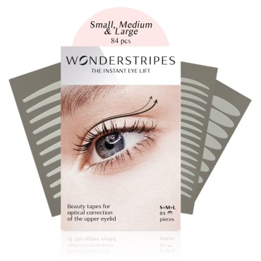 Wonderstripes Eye Lid Tape (Trial Pack) | Eyelid L...