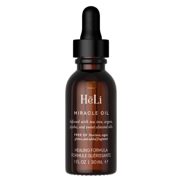 Pure Romance HeLi Miracle Oil | Natural Body Oil with a Versatile Healing Formula, Our Best Skin Care Product for the Repairing Damaged Skin the Natural Way, 1 Fl Oz