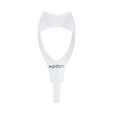 Woosh Beauty, The Mascara Shield, Protects Eyelids from Mascara Smudges, Eyebrow & Eyelash Comb, No More Clumps, Lengthening & Curling
