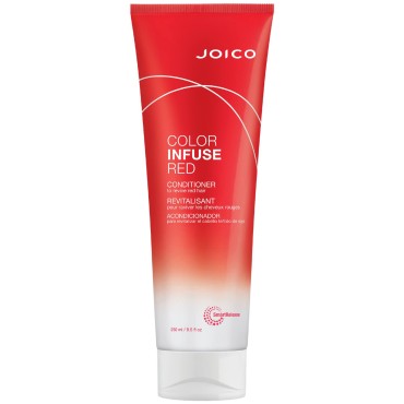 Joico Color Infuse Red Conditioner | For Red Hair | Instantly Refresh Red Tones | Boost Color Vibrancy & Shine | Protect Against Harmful UV Damage | With Rosehip Oil & Green Tea Extract | 8.5 Fl Oz