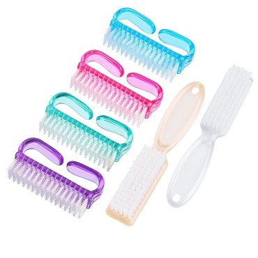 Handle Grip Nail Brush, Hand Fingernail Scrub Clea...