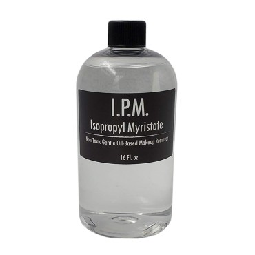 IPM Isopropyl Myristate 16 Oz - Professional Makeup and Adhesive Remover - Removes Pros-aide and PAX Paint - Makeup Thinner and Airbrush Makeup Thinner