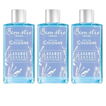 BIEN-ETRE Eau De Lavande Sauvage 250ml (Pack of 3)...