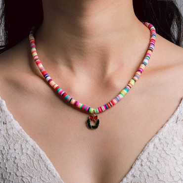 Gangel Heishi Christmas Choker Beads Garland Chain...