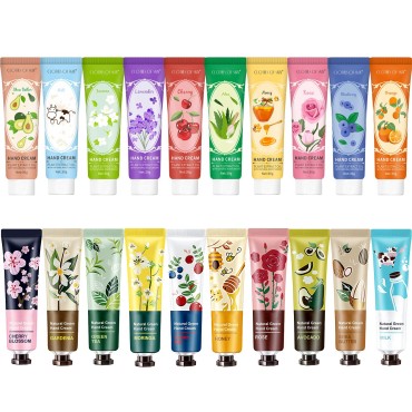 20 Packs Hand Cream Gifts Set,Natural Plant Fragra...