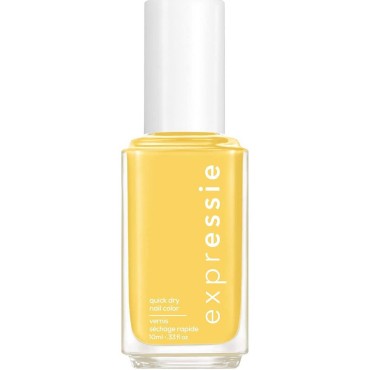 Essie expressie, Quick-Dry Nail Polish, 8-Free Vegan, Bright Yellow, Sh00k, 0.33 fl oz