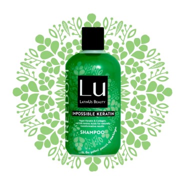 LATINUS BEAUTY FREEDOM Impossible Keratin Anti-Frizz Shampoo for Curly, Wavy Hair (12 oz)