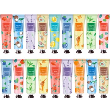 18 Pack Hand Cream for Dry Cracked Hands, Mothers ...