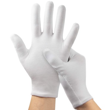 5Pairs(10Pcs) Moisturizing Gloves Overnight, Cotto...