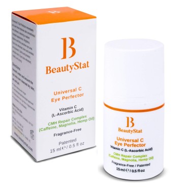 BeautyStat Universal Universal C Eye Perfector | Vitamin C Cream for Refreshing Relief of Puffiness Around Eyes - Created by a 20+ Year Skincare Veteran