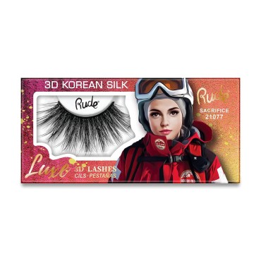 Rude - Luxe 3D Korean Silk Lashes - Sacrifice...