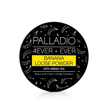 Palladio 4 Ever+Ever Mattifying Loose Setting Powder (Banana Powder)